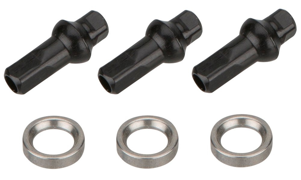 Spieķi NEWMEN MTB SP Race Inox 304mm with nipples (3 gab.) - 2