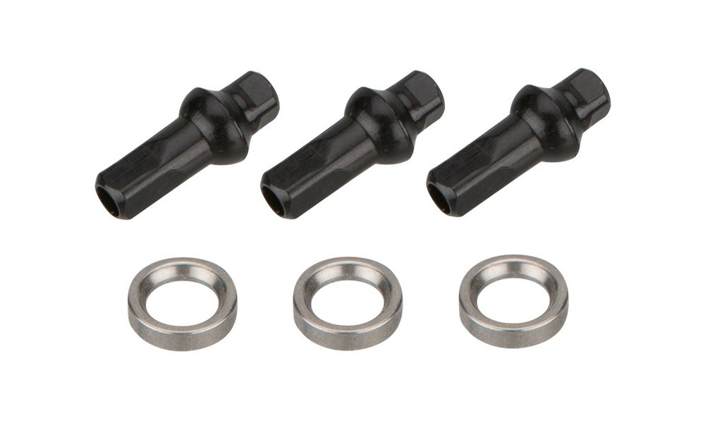 Spieķi NEWMEN Road SP Laser 286/284mm with nipples (3 gab.) - 2