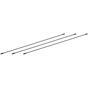 Spieķi NEWMEN VONOA Carbon round 301mm with nipples (3 gab.)