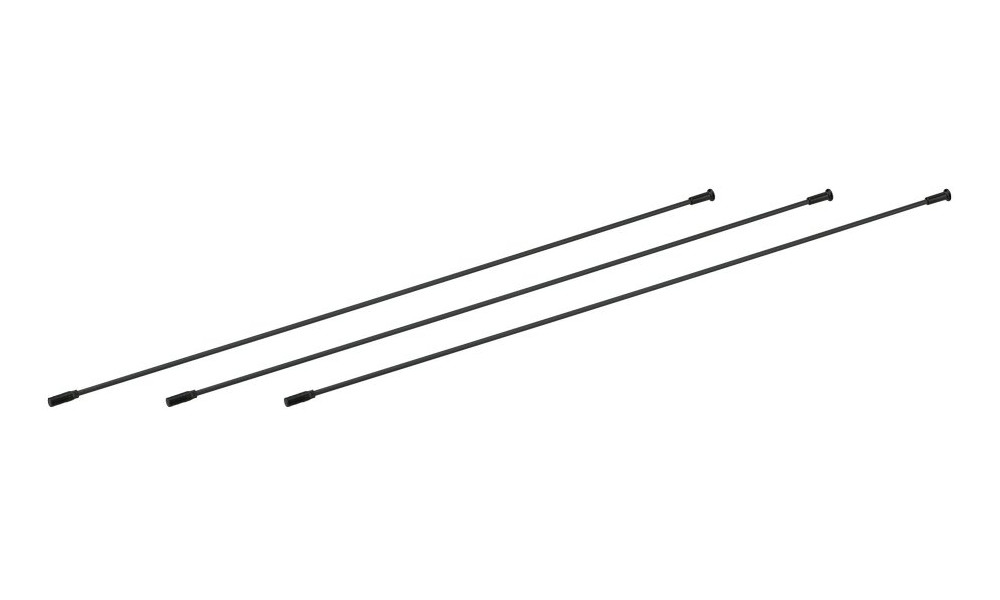 Spieķi NEWMEN VONOA Carbon round 301mm with nipples (3 gab.) - 1