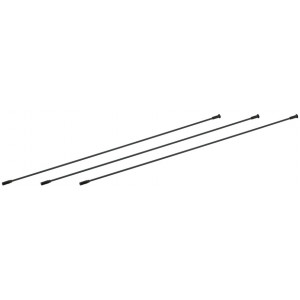 Spieķi NEWMEN VONOA Carbon round 302mm with nipples (3 gab.)