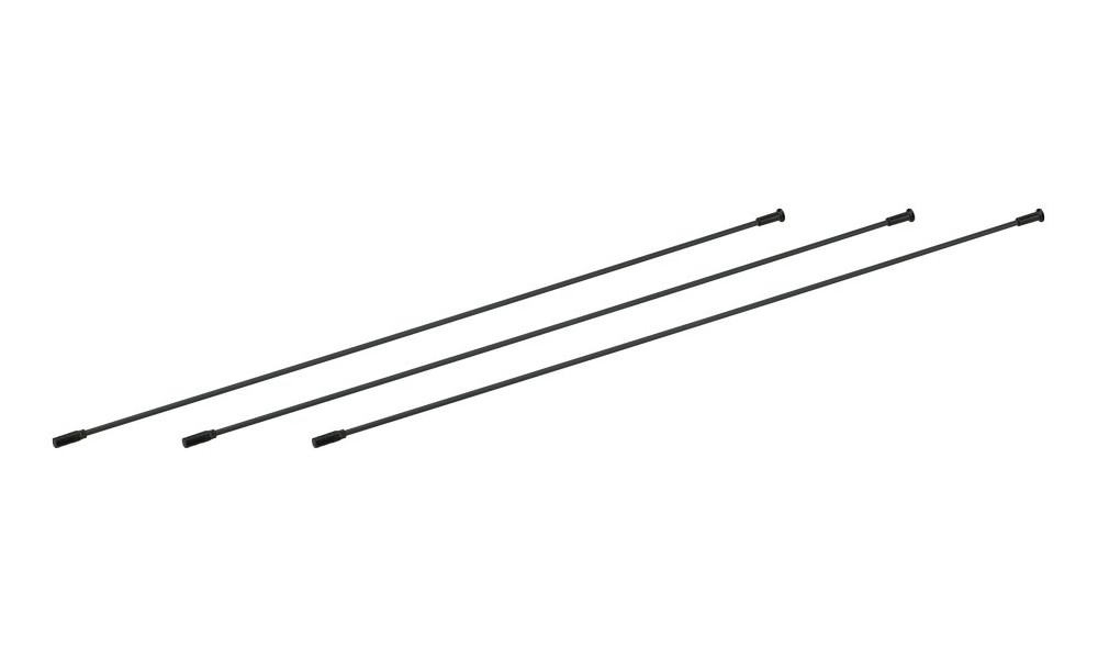 Spieķi NEWMEN VONOA Carbon round 302mm with nipples (3 gab.) - 1