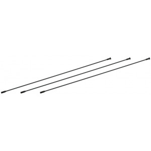 Spieķi NEWMEN VONOA Carbon round 306mm with nipples (3 gab.)