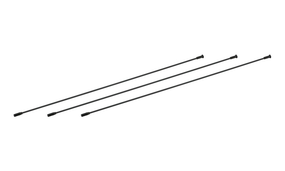 Spieķi NEWMEN VONOA Carbon round 306mm with nipples (3 gab.) - 1