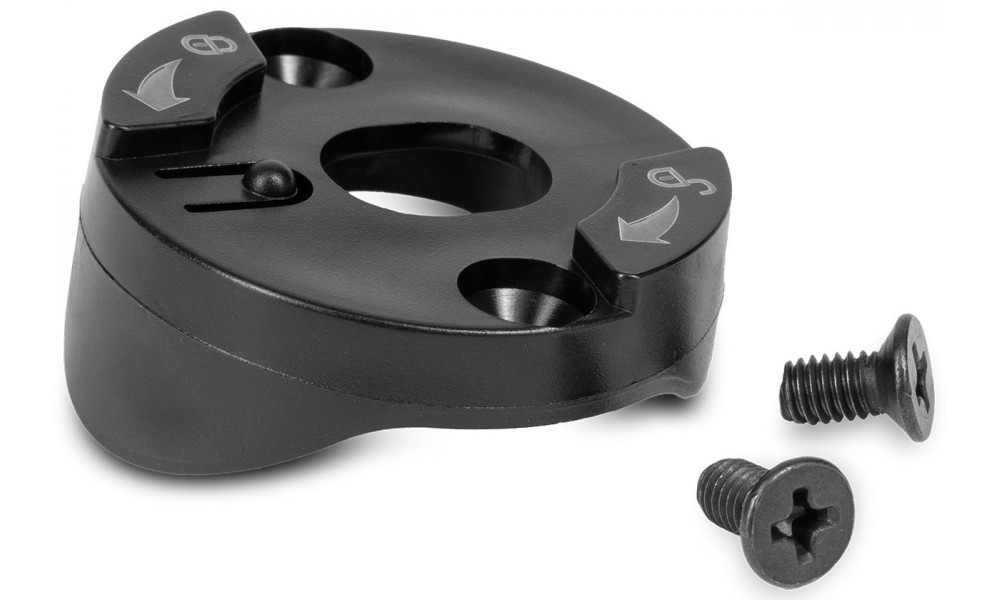 Fixing elements Cube Plate for trailer Double CMPT plastic 