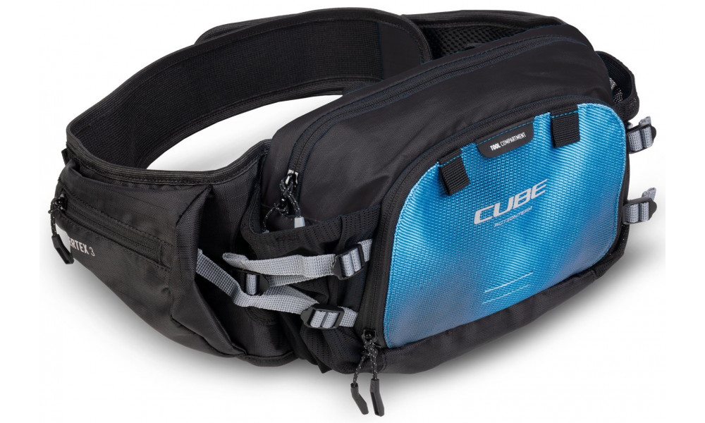 Hip bag Cube Vertex 3 X Actionteam topas blue - 1