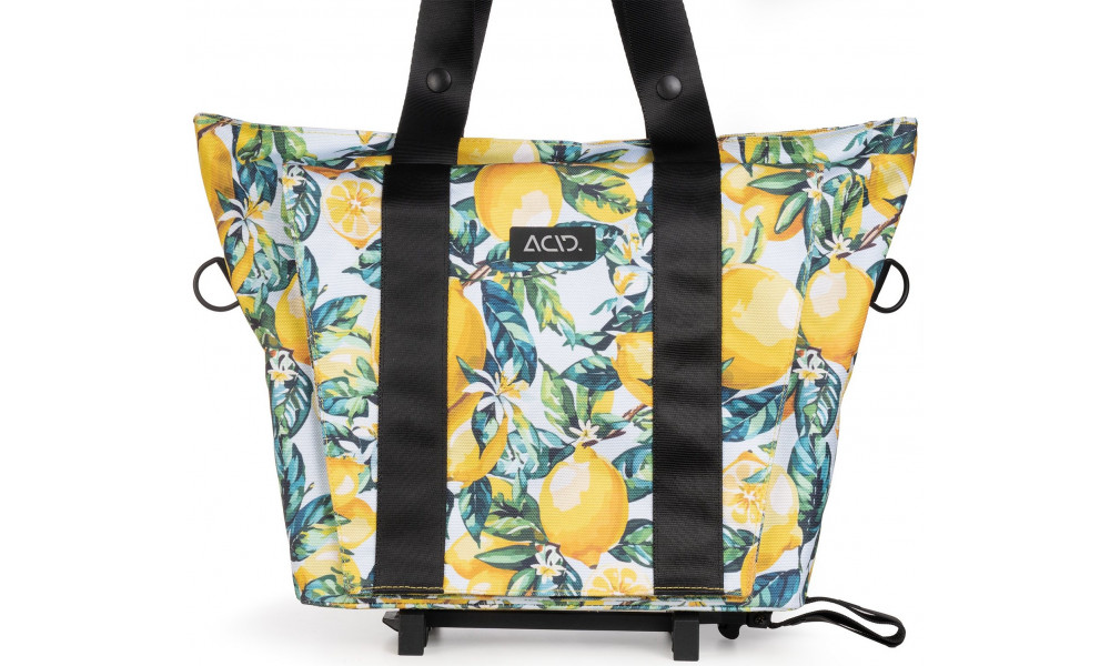 Soma aizmugures bagāžniekam ACID City 10 All In One yellow - 6