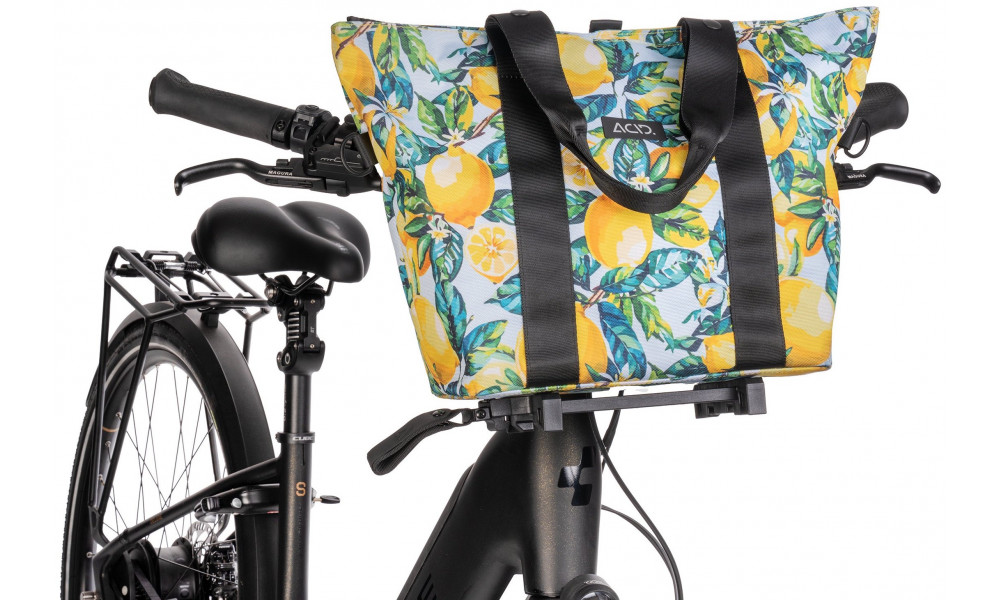 Soma aizmugures bagāžniekam ACID City 10 All In One yellow - 7