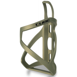 Bottle cage Cube HPP Left-Hand Sidecage matt reed green'n'black