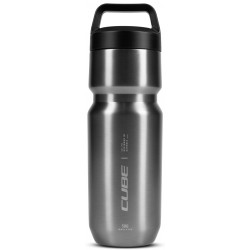 Bottle Cube Arc 500 stainless steel insulated brushed grey