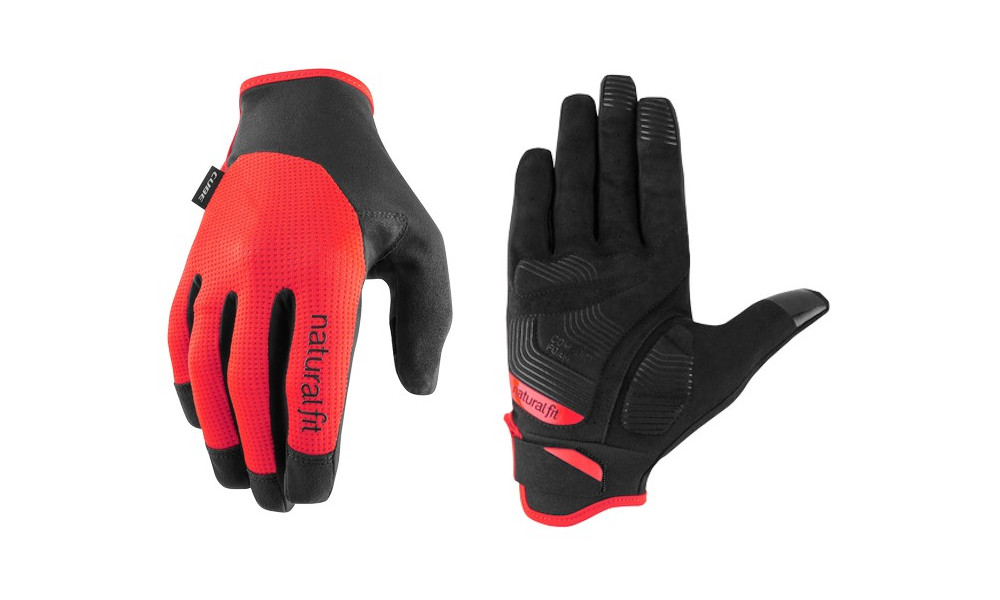Gloves Cube Long X NF black'n'red - 1