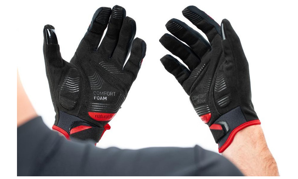 Gloves Cube Long X NF black'n'red - 2