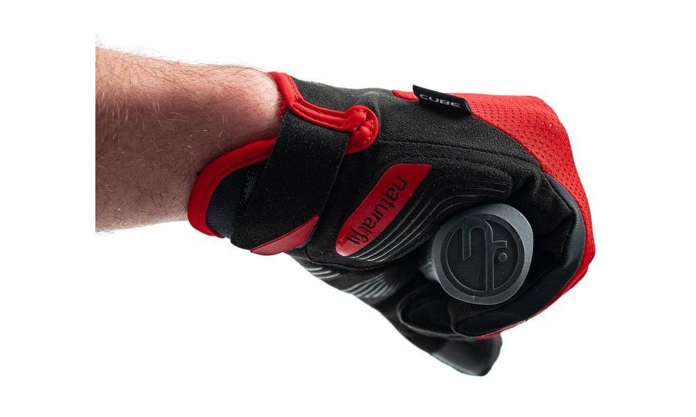 Gloves Cube Long X NF black'n'red - 3