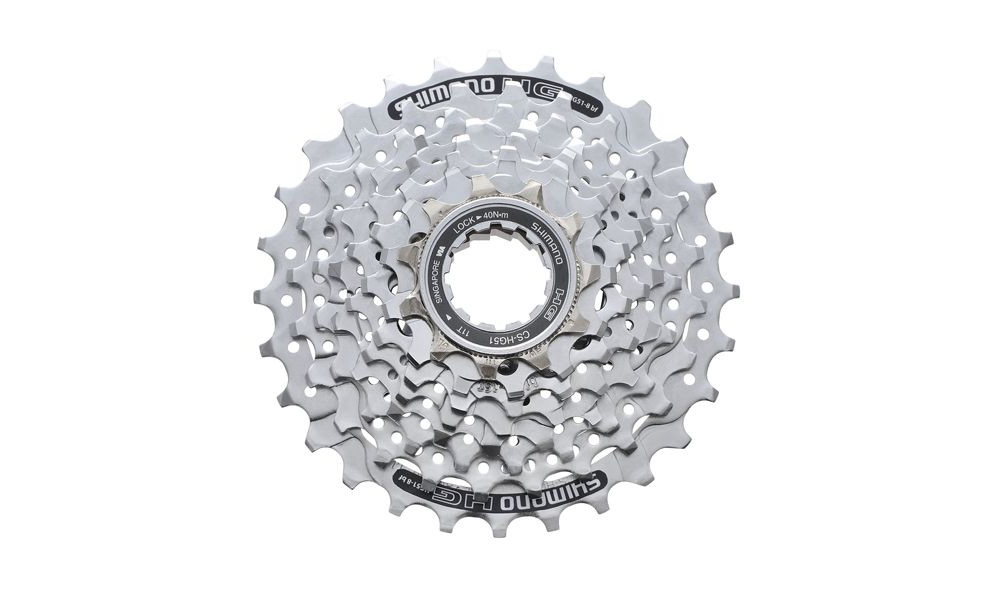 Aizmugurējais zobratu bloks Shimano CS-HG51 8-speed 