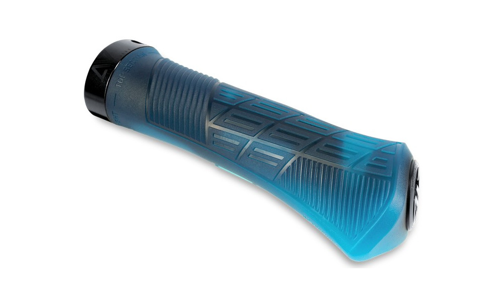 Stūres rokturi ACID Hybrid Perform X Actionteam 142mm translucent topas blue 