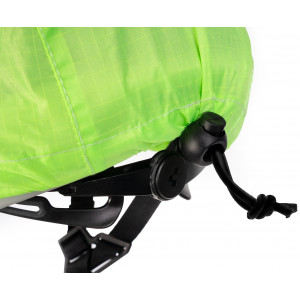 Ķiveres lietus aizsargs Cube green