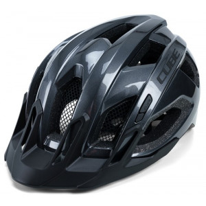 Helmet Cube Quest glossy iridium black