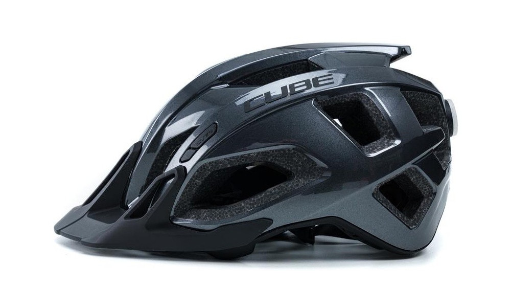 Helmet Cube Quest glossy iridium black - 4