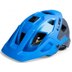 Helmet Cube Strover X Actionteam blue'n'grey
