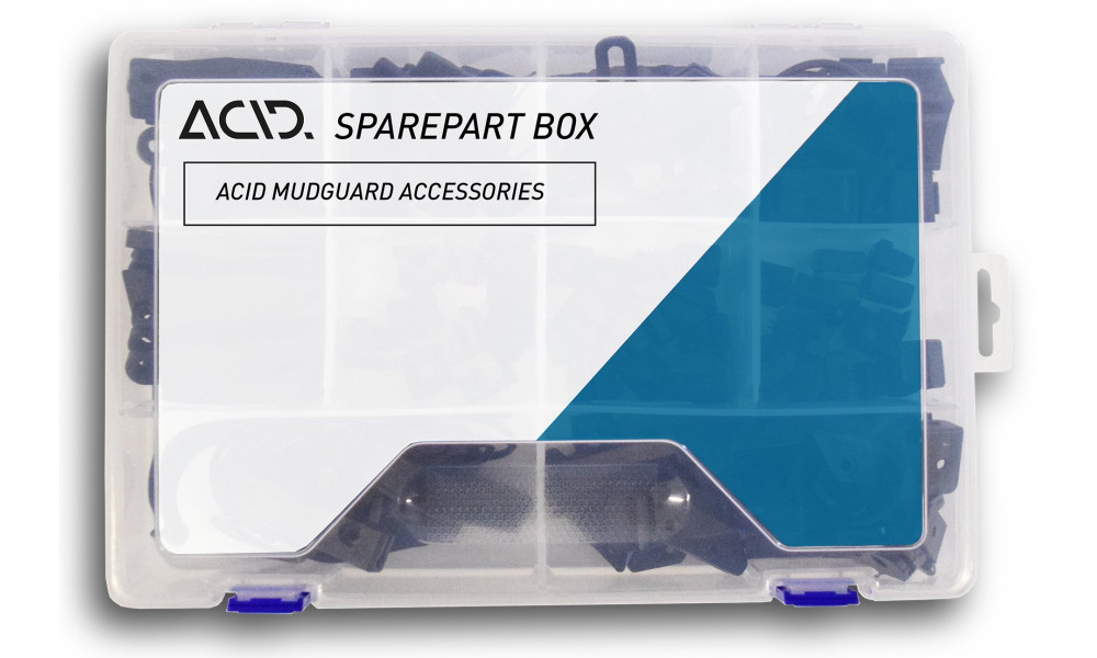 Fiksējošie elementi dubļusargiem ACID Spare Part Box for 2.0 - 1
