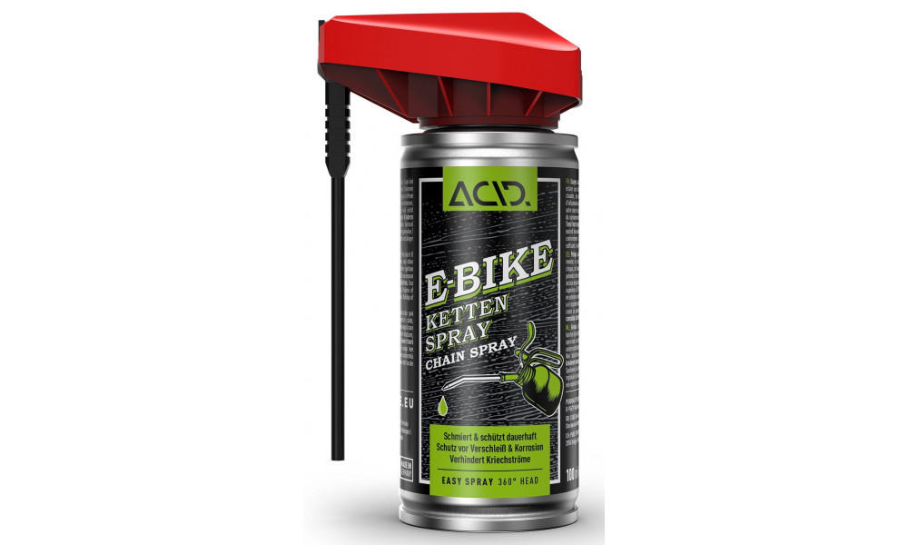 Ķēdes eļļa ACID E-Bike Wet aerosol 100ml 