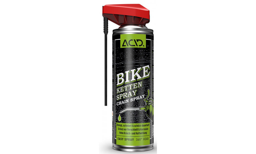 Ķēdes eļļa ACID Bike Wet aerosol 300ml 