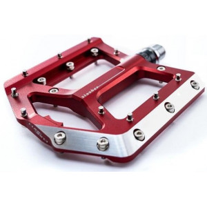 Pedals Cube Slasher Alu red