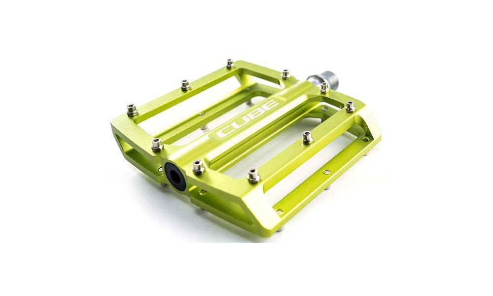 Pedals Cube All Mountain Alu green - 1