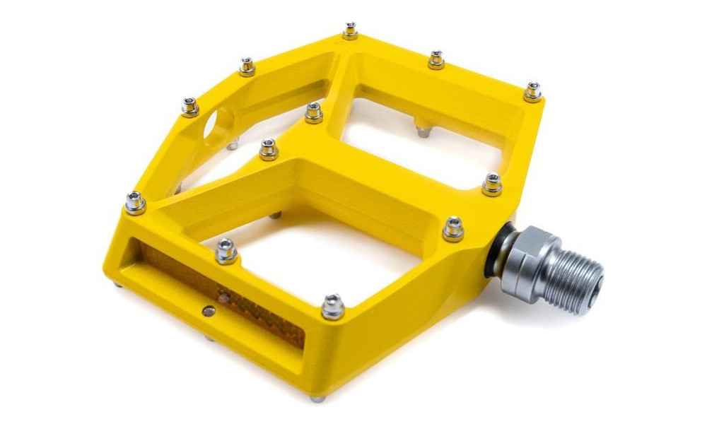 Pedāļi ACID Flat A3-ZP R Alu yellow - 2