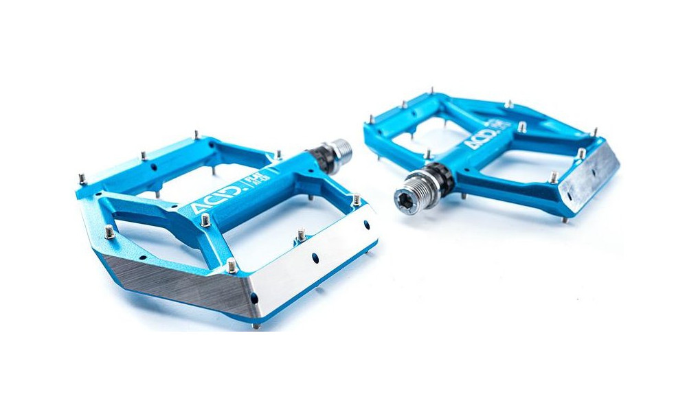 Pedāļi ACID Flat A1-CB Alu blue - 3