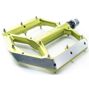 Pedāļi ACID Flat A1-CB Alu green