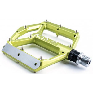 Pedāļi ACID Flat A1-CB Alu green