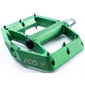 Pedāļi ACID Flat A3-ZP Alu green