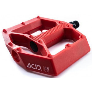 Pedāļi ACID Flat C2-CC Plastic red