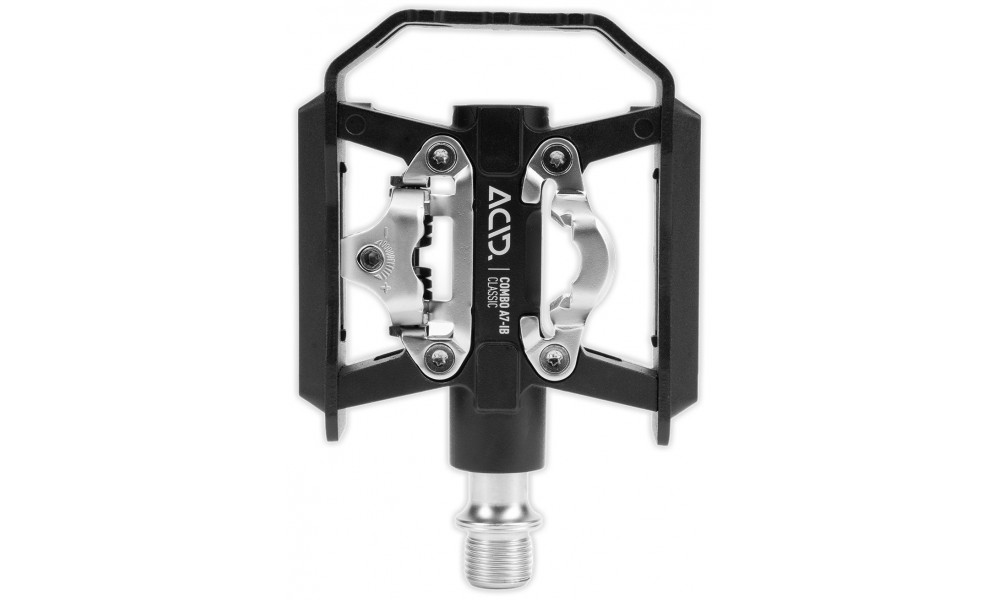 Pedāļi ACID Combo A7-IB Classic Alu black - 1