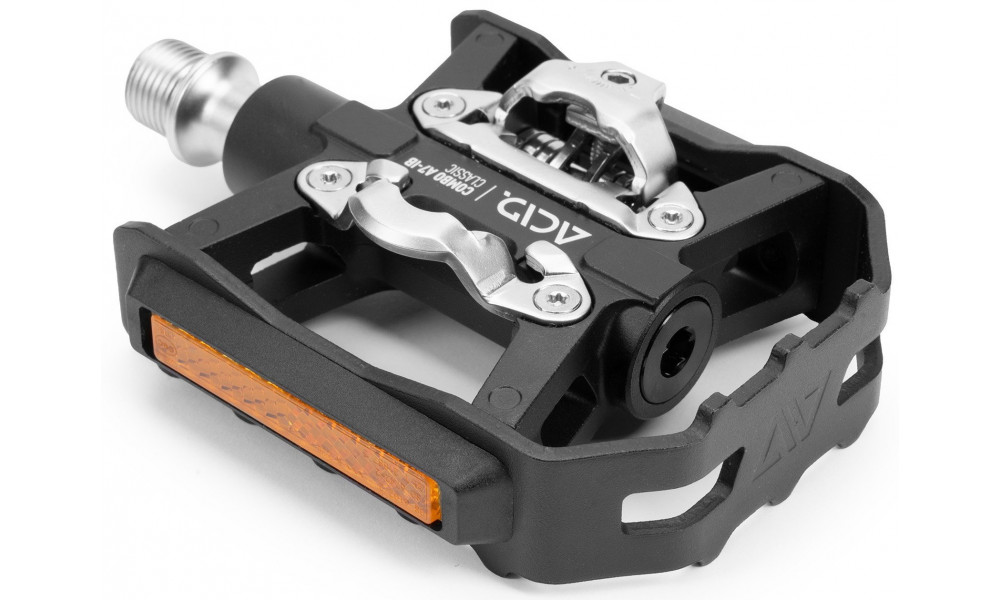 Pedāļi ACID Combo A7-IB Classic Alu black - 2