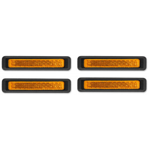 Pedāļu atstarotāji ACID Classic black