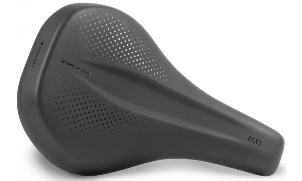 Sēdeklis ACID Numo Rookie 198x125mm with seat post 25.4x230mm - 1