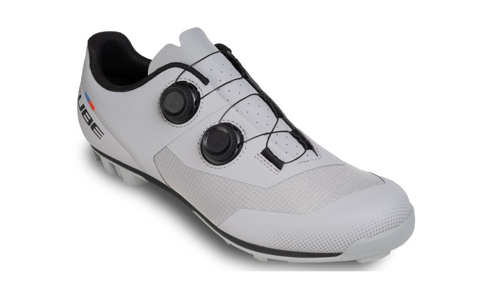 Cycling shoes Cube Peak Pro white'n'blue'n'red 