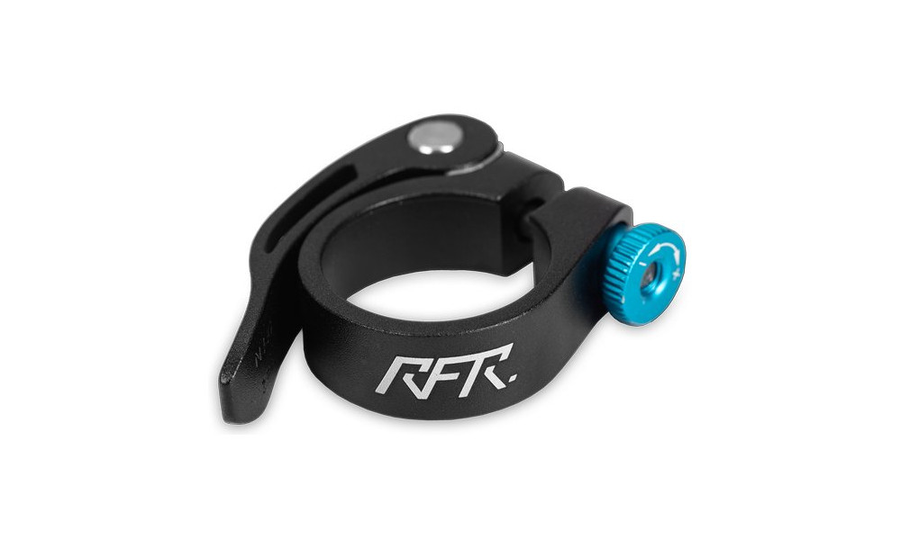 Sēdekļa skava RFR with Quick Release Alu 34.9mm black'n'blue 