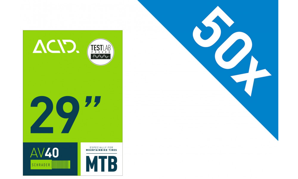 Kamerā 29" ACID MTB AV 40mm 50/62-622 Workshop (50 pcs.) 