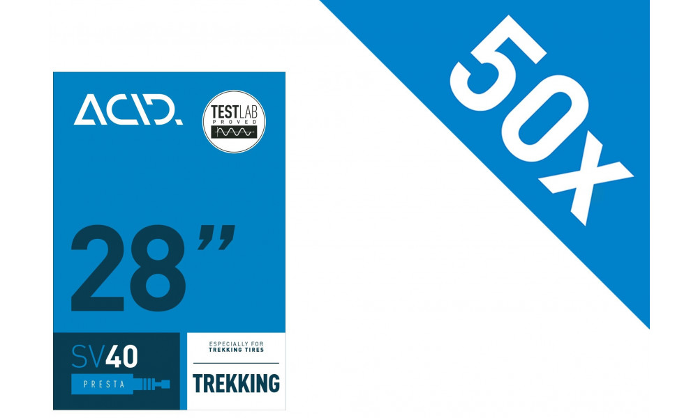 Kamerā 28" ACID Trekking SV 40mm 28-622/38-630 Workshop (50 pcs.) 