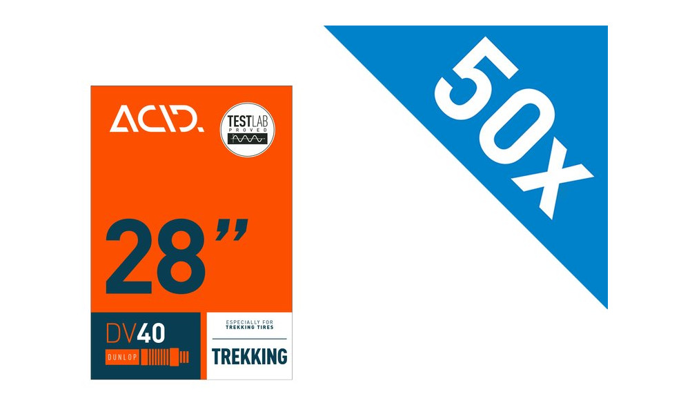 Kamerā 28" ACID Trekking DV 40mm 38-622/47-635 Workshop (50 pcs.) 