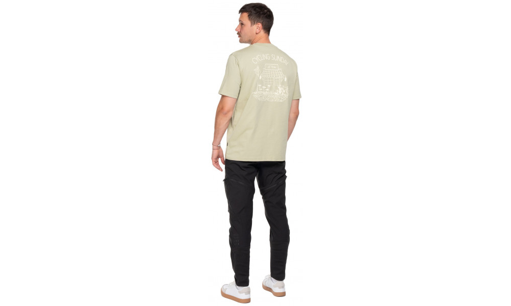 T-Shirt Cube Organic Cycling Sunday GTY Fit petrol - 4