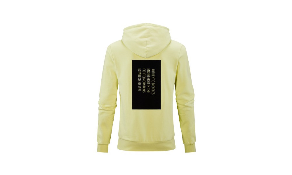 Hoodie Cube Organic lime - 4
