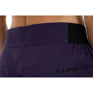 Cycling shorts Cube ATX WS Baggy CMPT violet