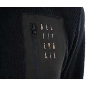 Cycling jersey Cube ATX Fleece L/S black