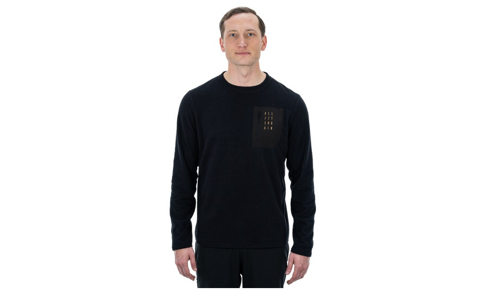 Cycling jersey Cube ATX Fleece L/S black - 5