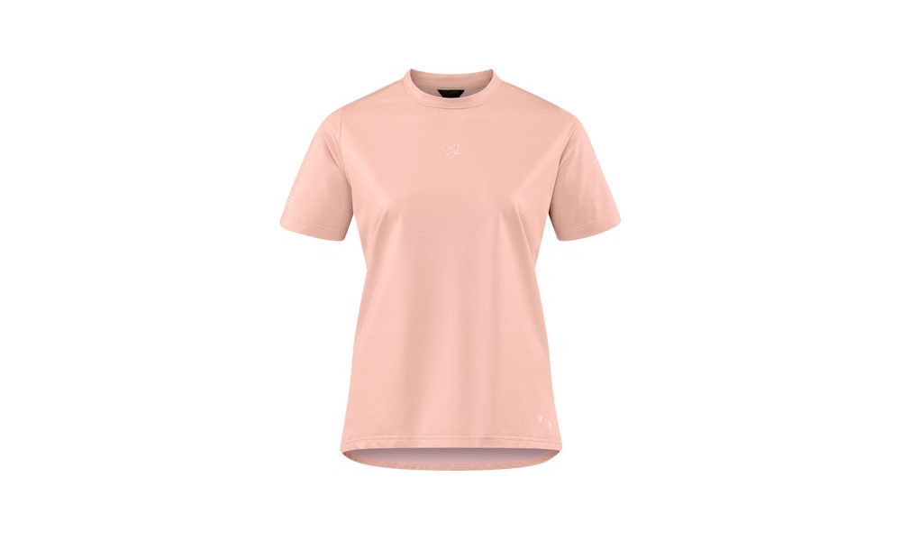 Cycling jersey Cube ATX WS Round Neck S/S coral - 1
