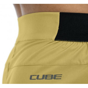 Cycling shorts Cube ATX WS Baggy CMPT with liner khaki